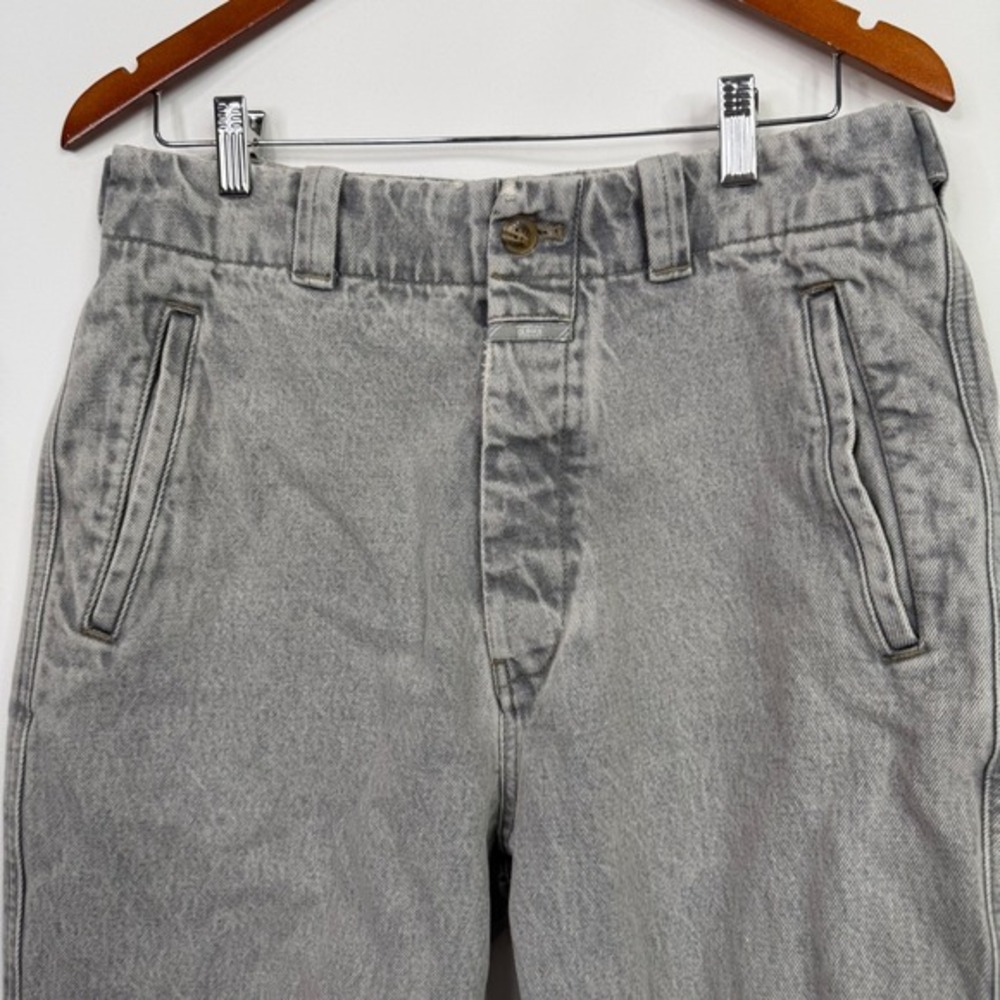Closed Belfast Wide Leg Jeans in Light Grey Mens Size 30 x 28 - Picture 8 of 14